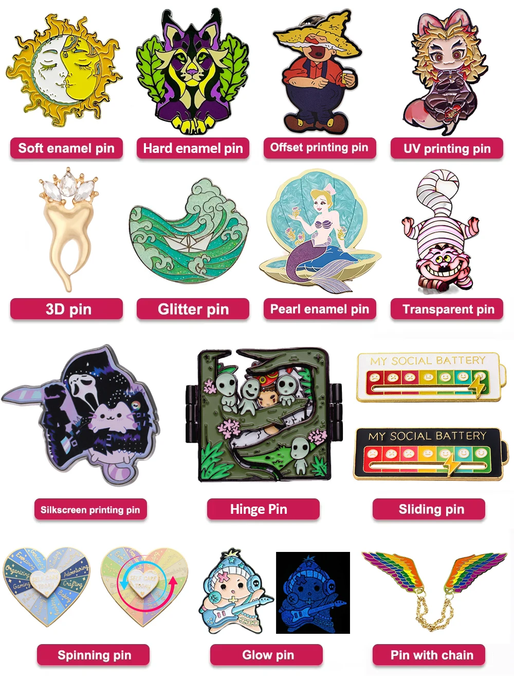 Tank carrier aircraft Fighter brooch Armored Fighting Vehicle badge cartoon set gift Badge Lapel Pins items