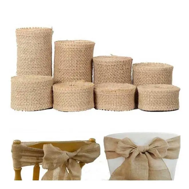Материал для вечеринки пакет «сделай сам» гарантия свадебная декоративная подарочная упаковка джутовая лента 5