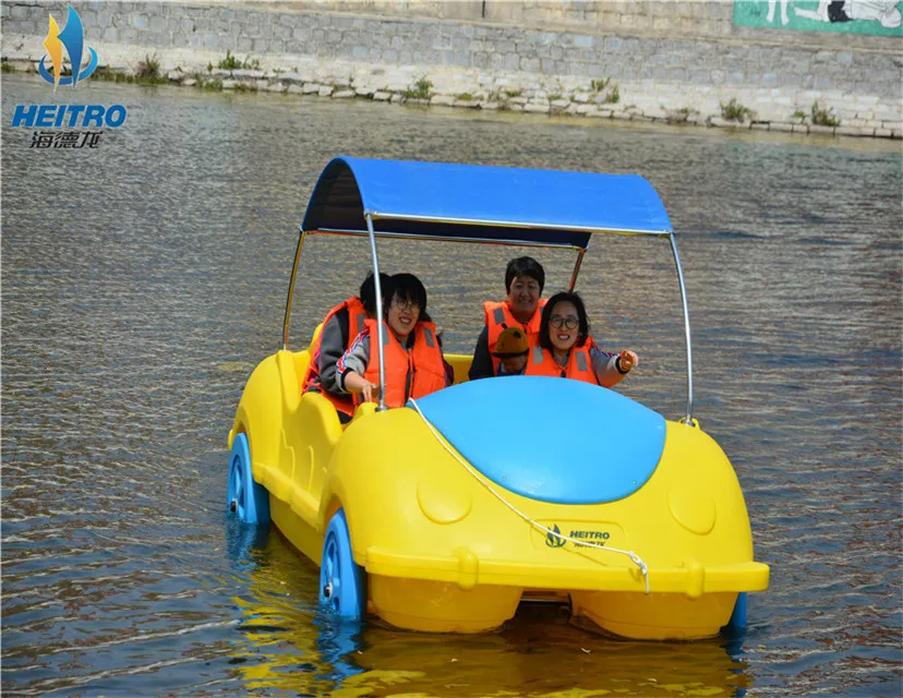 aquatic sport water play equipment pedalo water bike pedal boat/electric motor boat for4- 5person