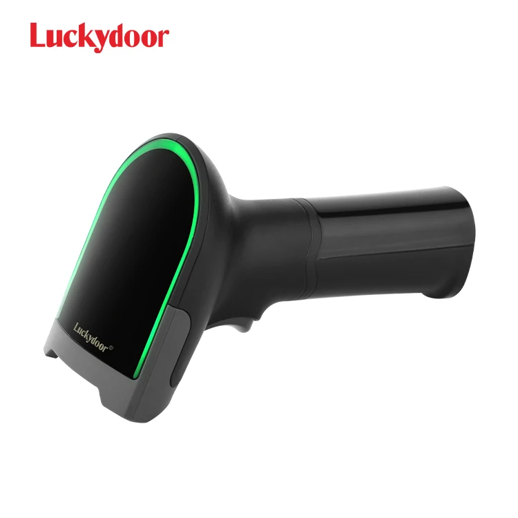 Luckydoor L500 Wired Android Bar Code Reader Handheld Qr Code 1D 2D Barcode Scanner for Supermarket Warehouse