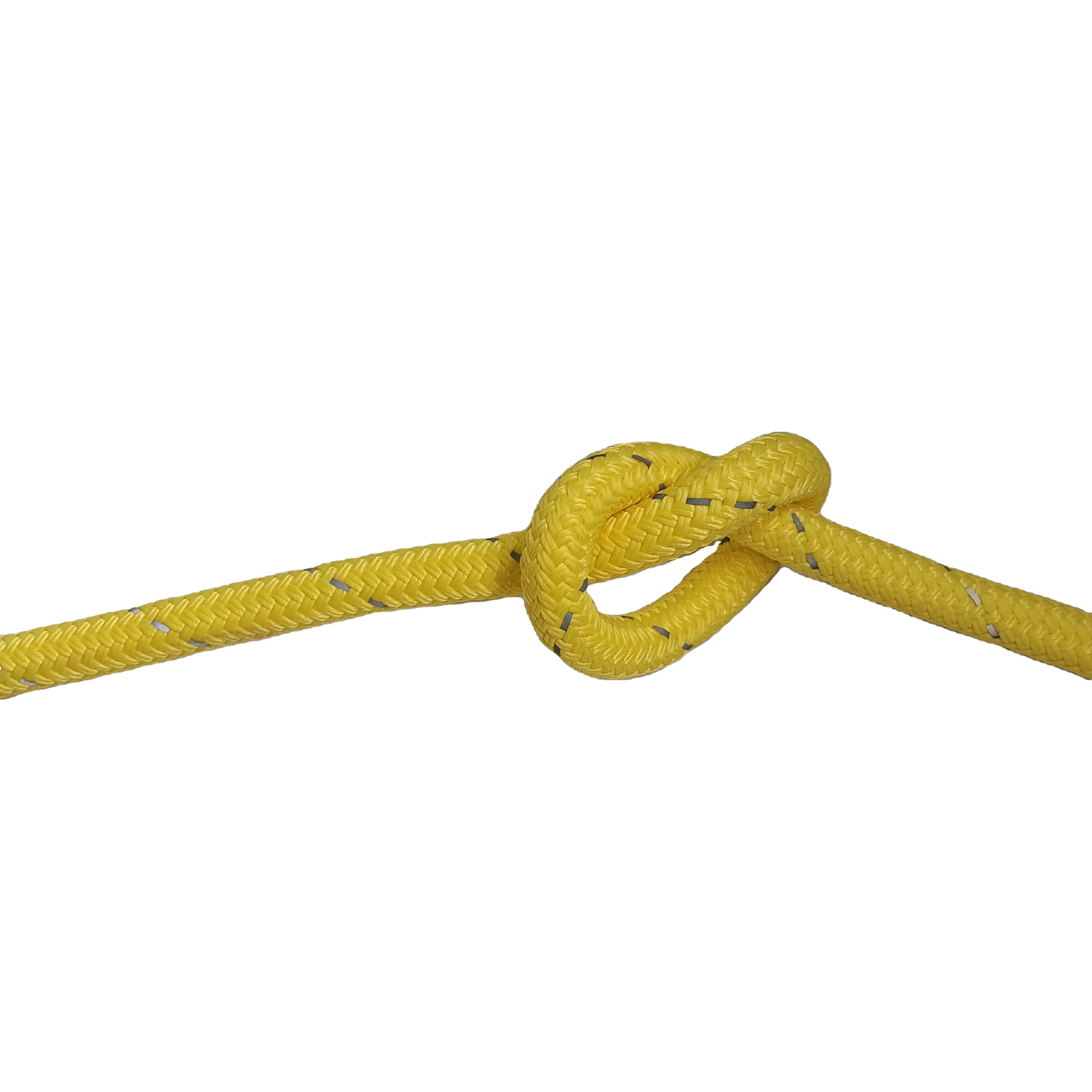 Stock Wholesale Dock Line Boat Marine Double Braided Rope Nylon Dock Line