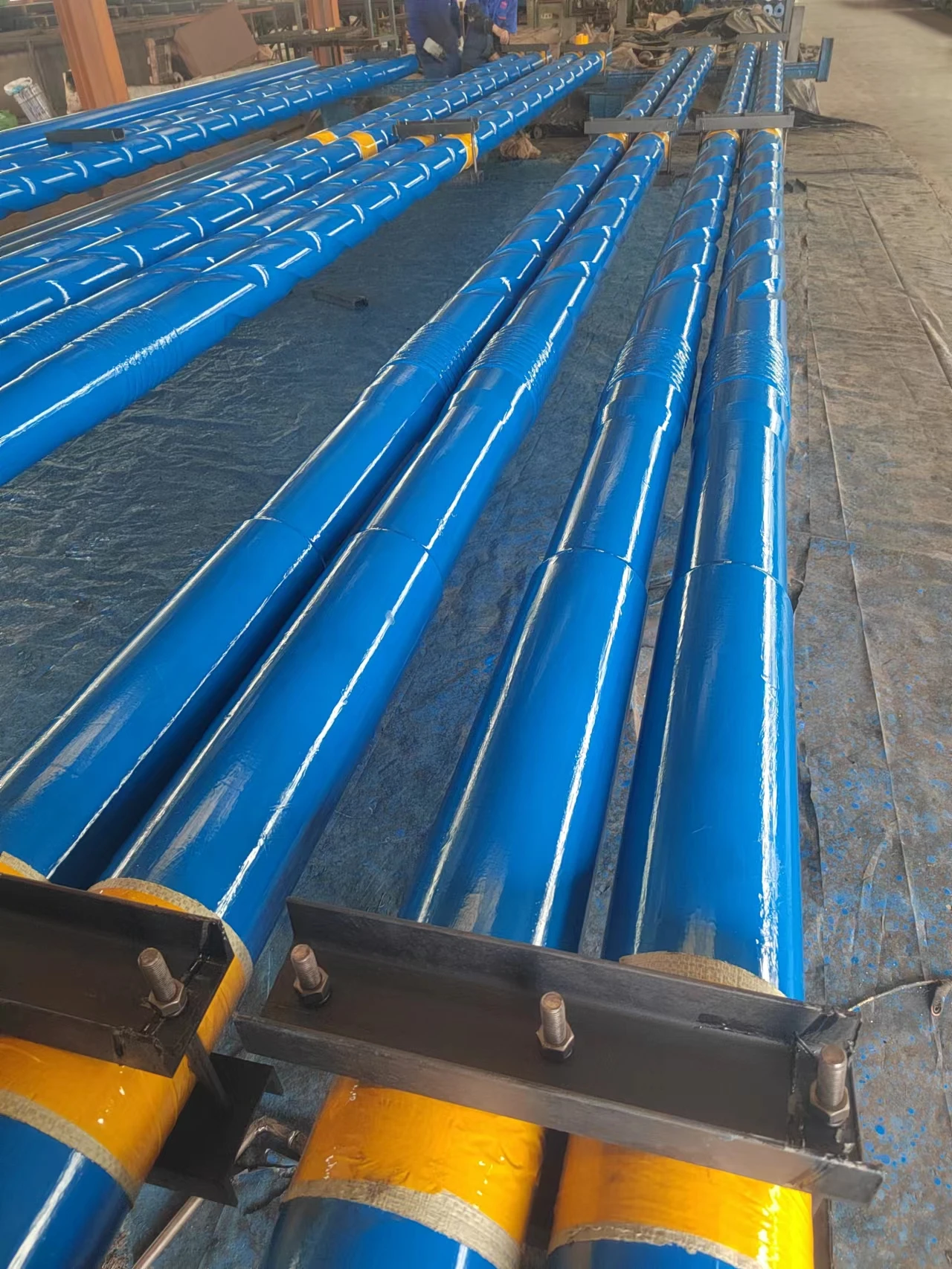 oilfield string 8 od 2-13/16 id 31ft slick spiral aisi 4140 4145h API drill dog collar for oil well drilling and workover rig