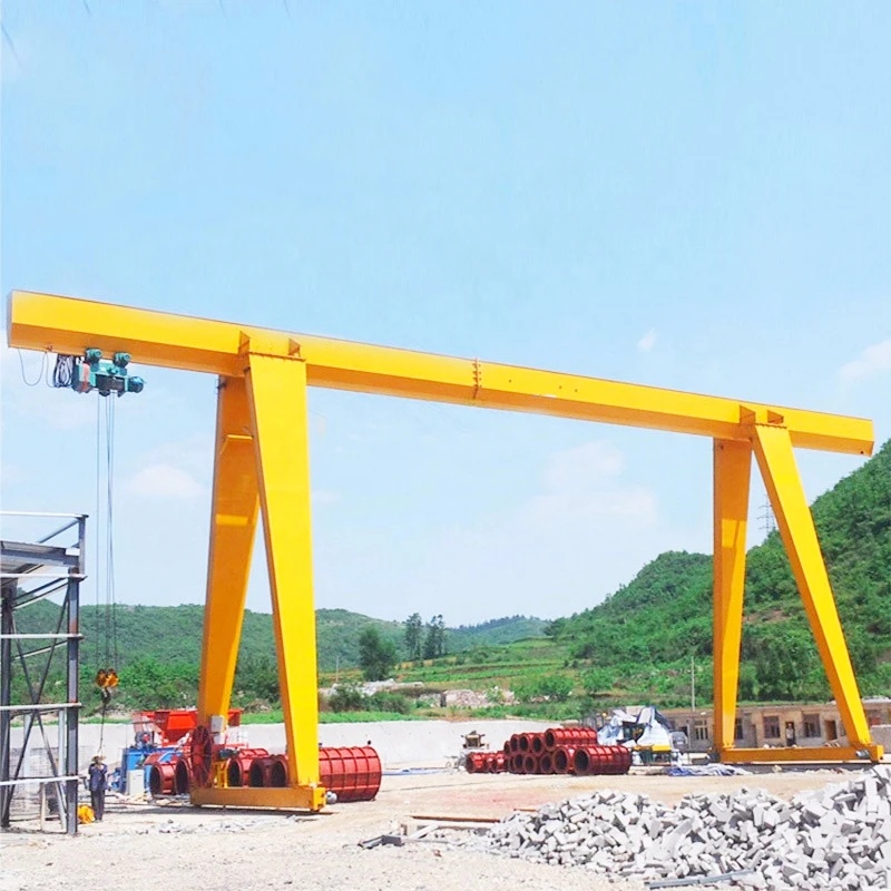 
High quality 10 tons 15 tons MH electric hoist portable single beam gantry crane single girder MH gantry crane 