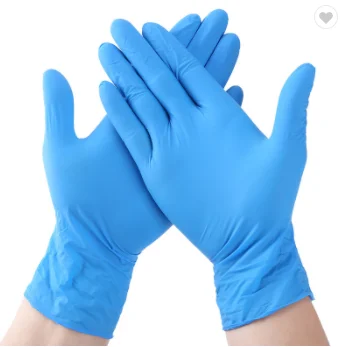 China Manufacturer Waterproof Protection Surgi Disposable Medical Examination Nitrile Gloves Disposable Pink Powder Free