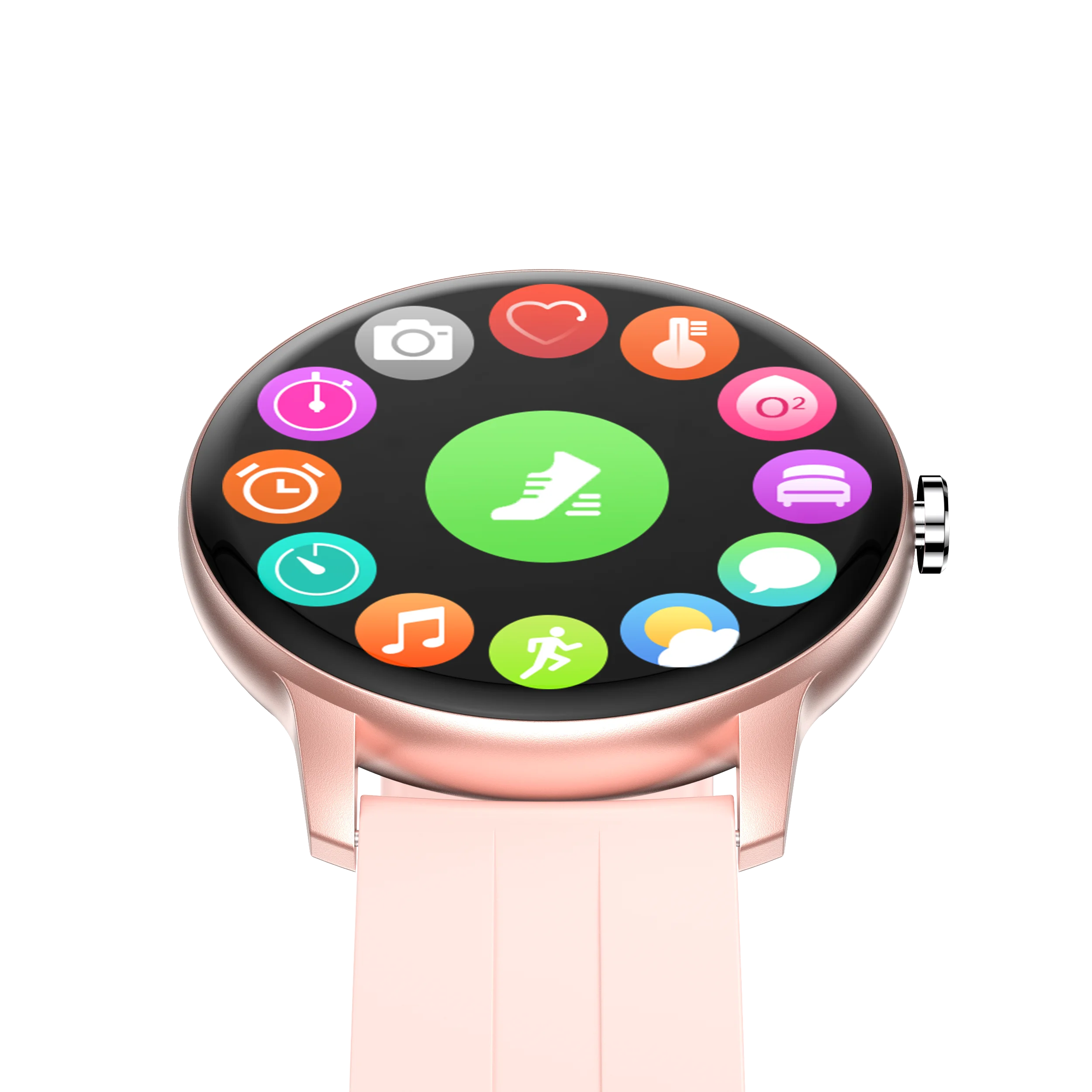 Mens Sports Fitness Band Bracelet Smartwatch Latest CE FC ROHS Smart Watch