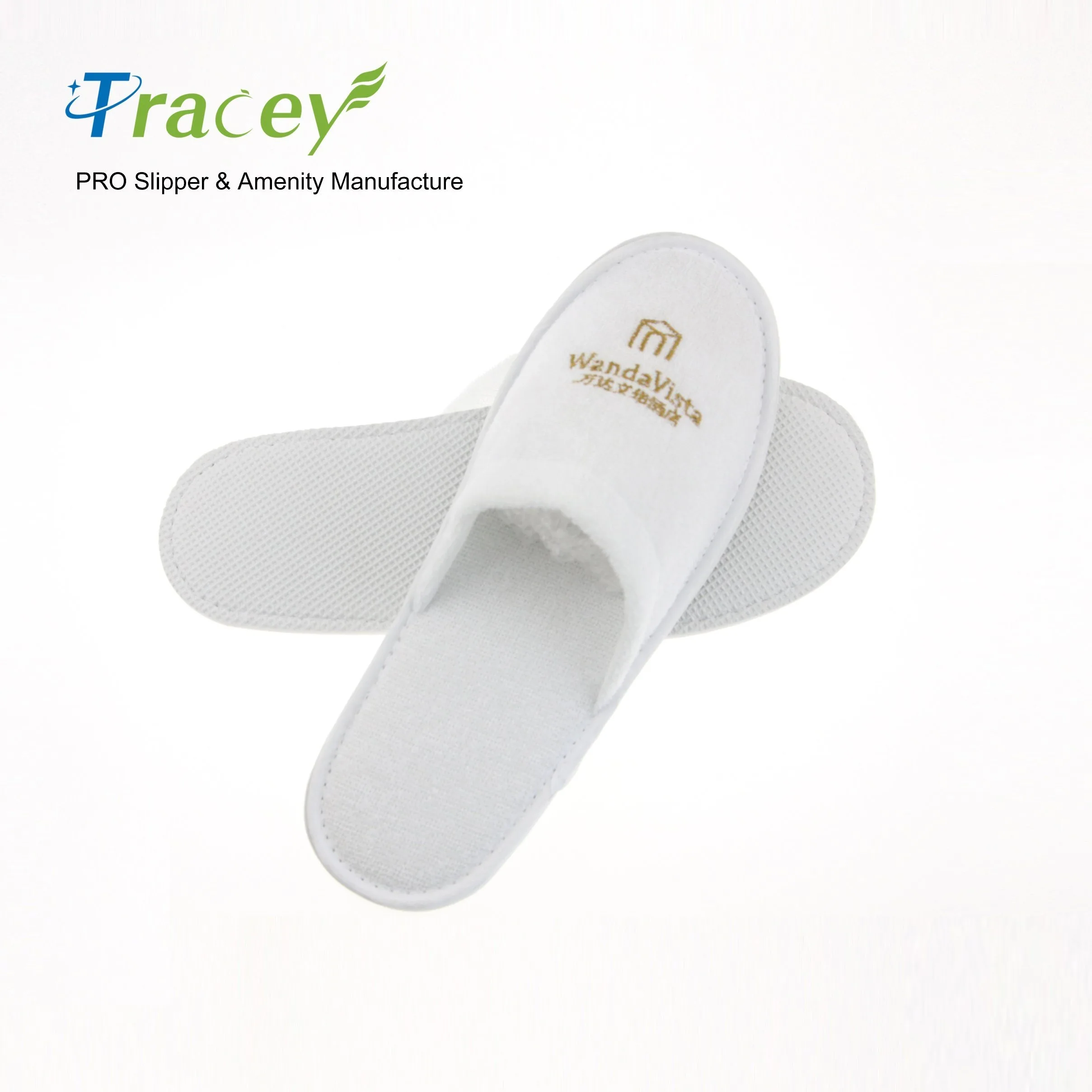 Disposable slippers for pedicure flip flops hotel guest slippers