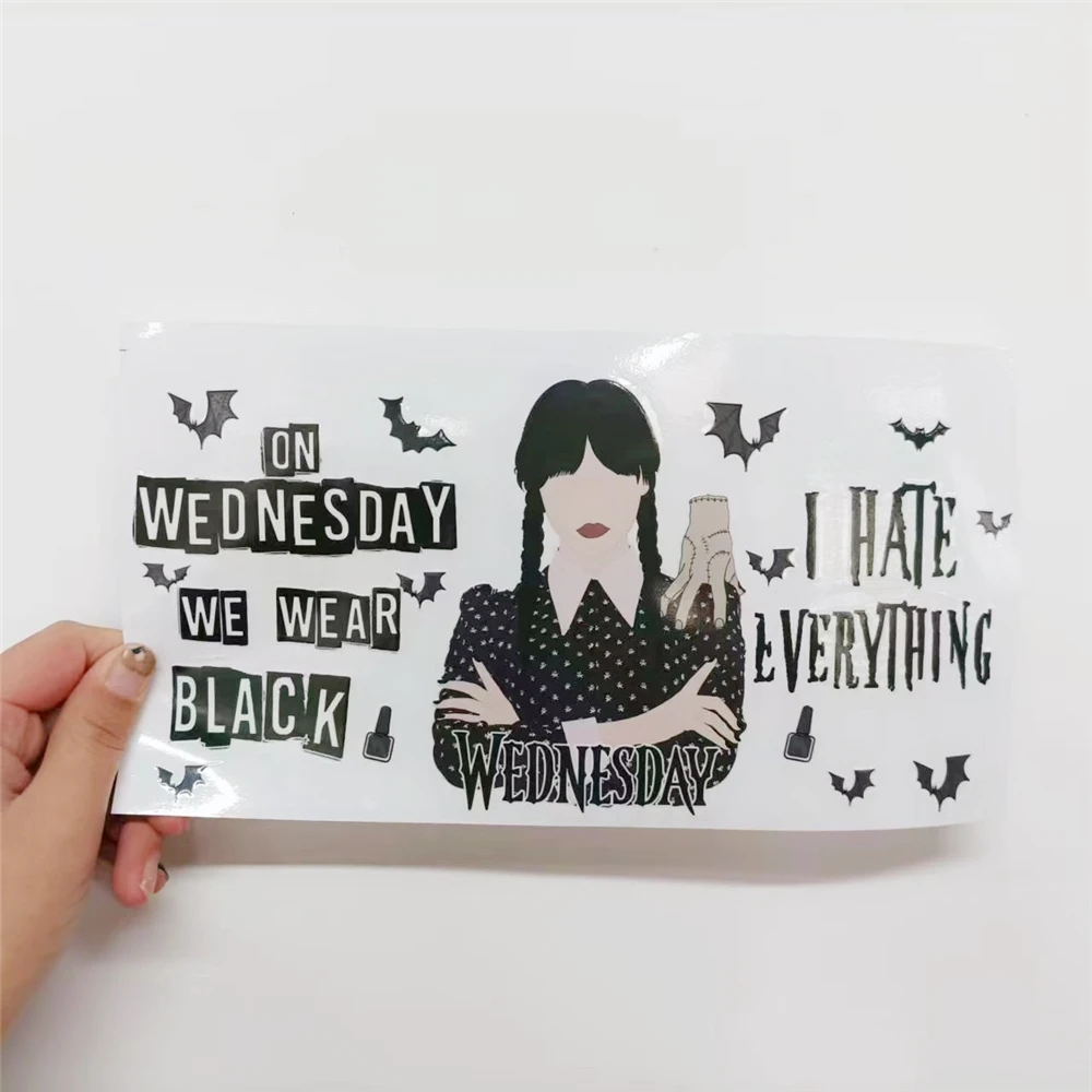 Zchain  Water proof No MOQ uv dtf cup wrap transfers sticker  for Cups Tumblers