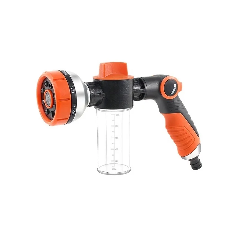 High Pressure 8 in 1 Car Wash Foam Gun Hose Nozzle Foam Soap Sprayer For Car Wash Pet Shower