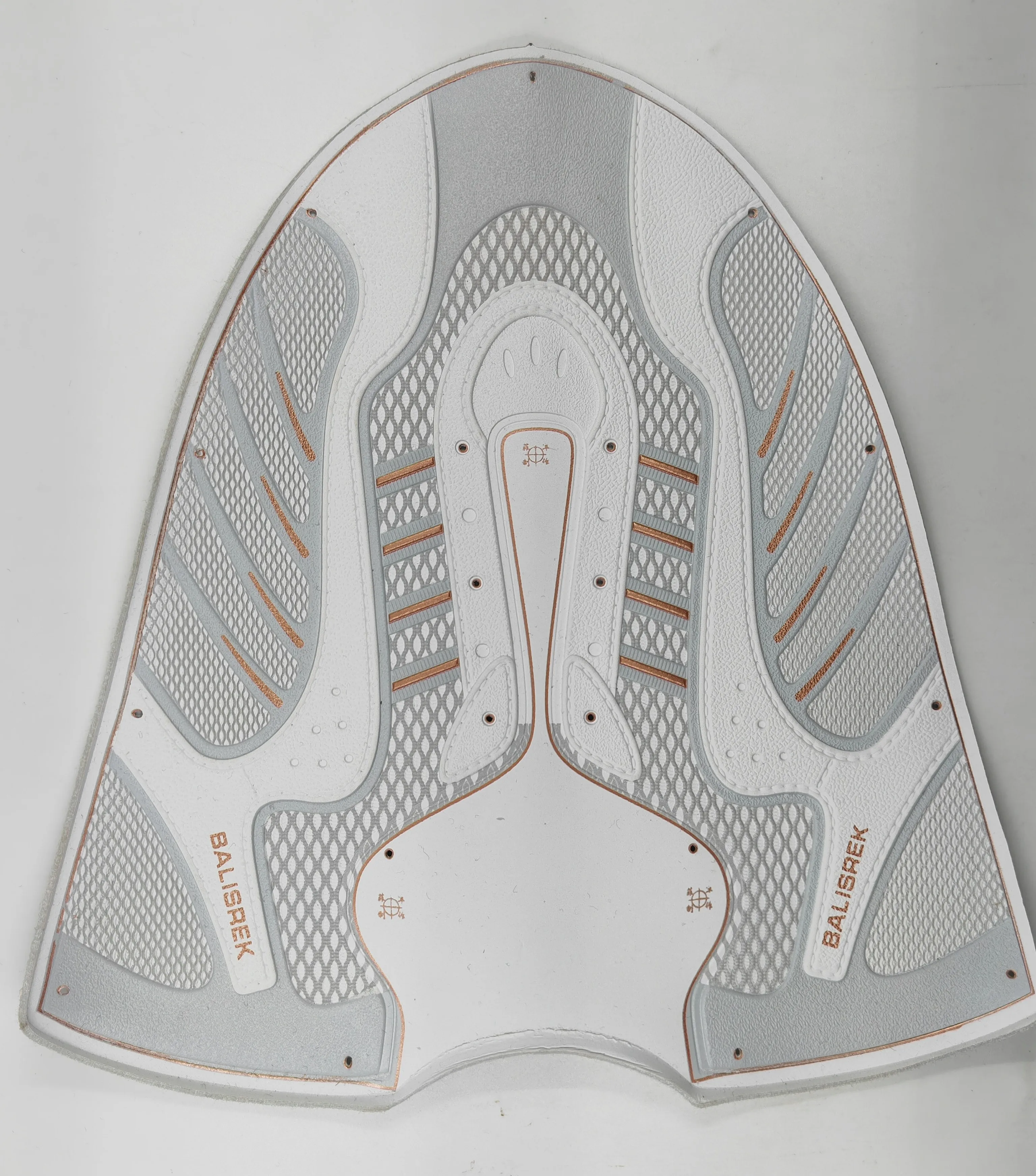 5D 4D 3D Semi finished Shoes Material Vamp Stretch Resistant Kpu Polyester Air Fabric Breathable Mesh For Casual Sport