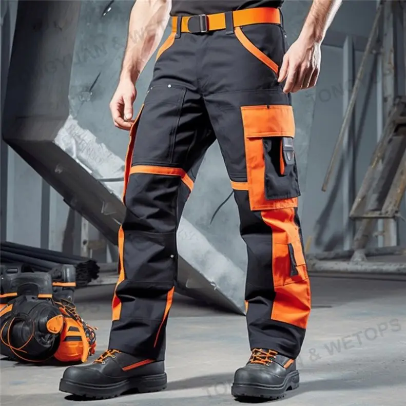 Wholesale Knee Pad Pants Heavy Duty Mens Work Trousers Construction Clothing Best Cargo Work Pants