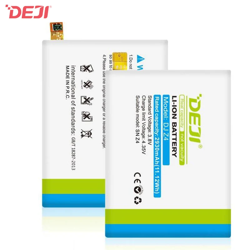 DEJI Cheap price mobile phone replacement battery for Sony Z4 LIS1579ERPC e6533 Z3 PLUS e5563