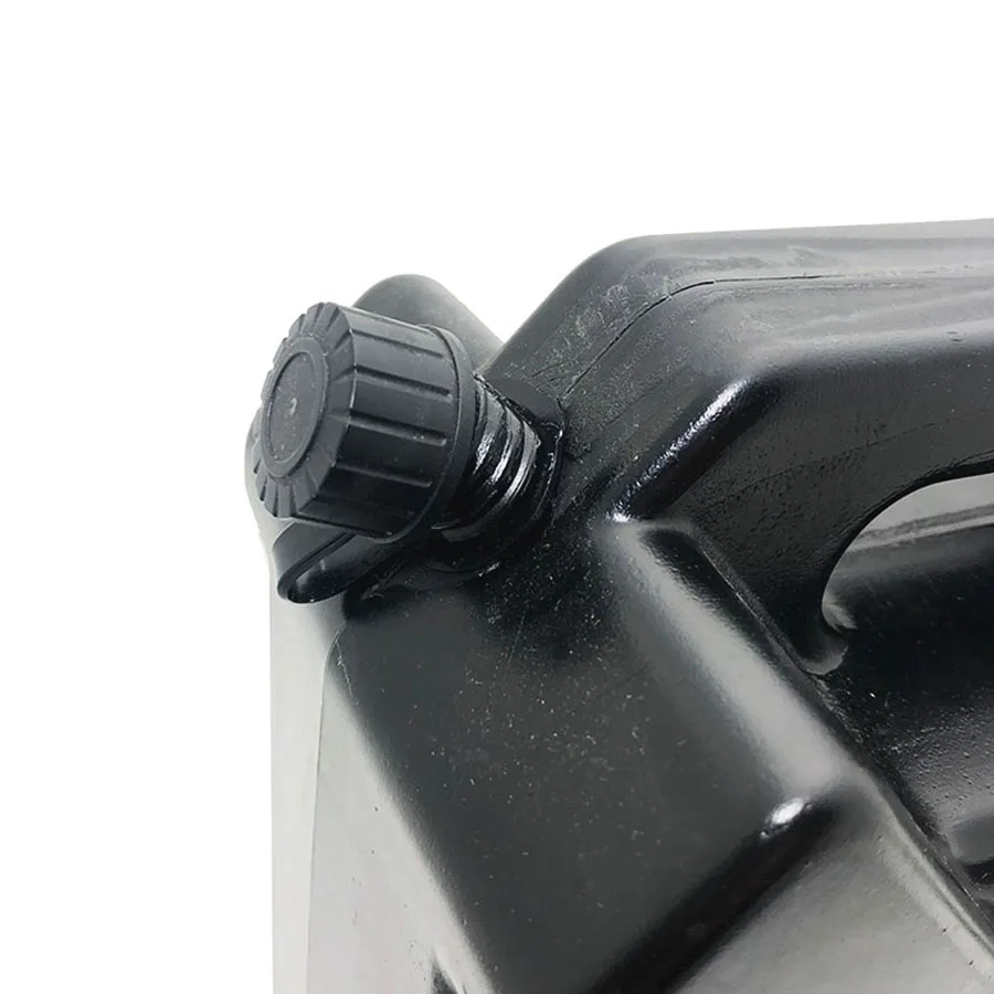 High Strength ABS Motorcycle ATV Car 5L Red Black Water Gas Diesel Petrol Fuel Pack Tank