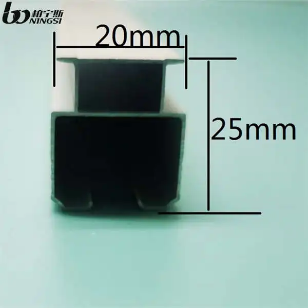 Foshan Factory aluminum curtain rail customized single curtain channel ivory ceiling mounted curtain track