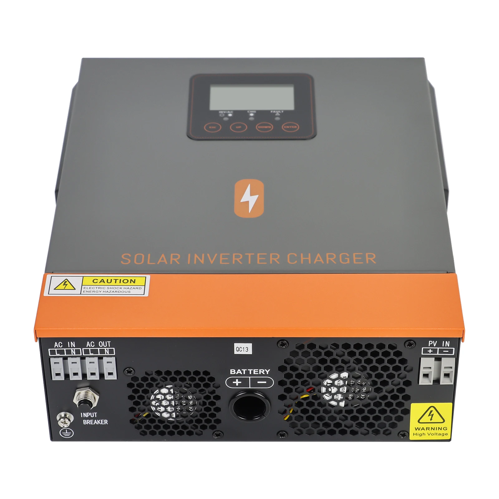 PowMr 1KW 12V Off Grid Solar Inverter Charger 1.5KW 24V Pure Sine Wave Solar Inverter For Off grid System