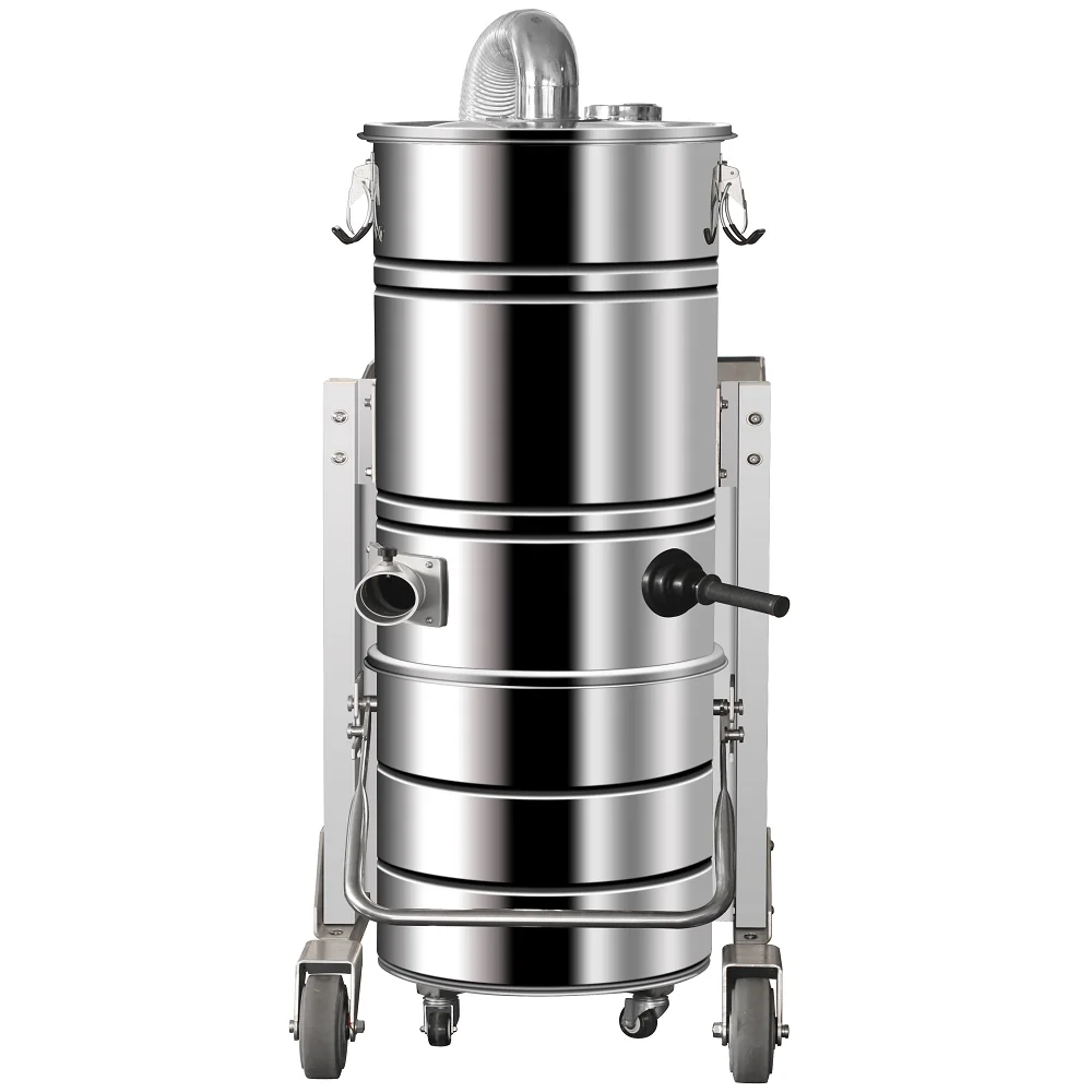 China 3 phase heavy duty industrial vacuum cleaners metal chips vacuum cleaner