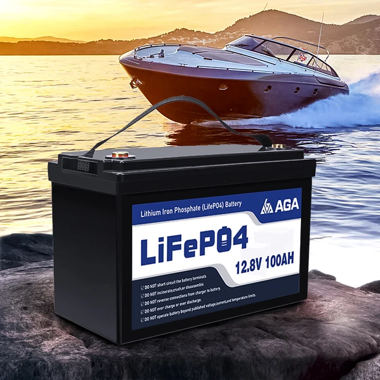 Deep Cycle Lifepo4 12V 100Ah Rechargeable Lithium Battery Batterie Lifepo4