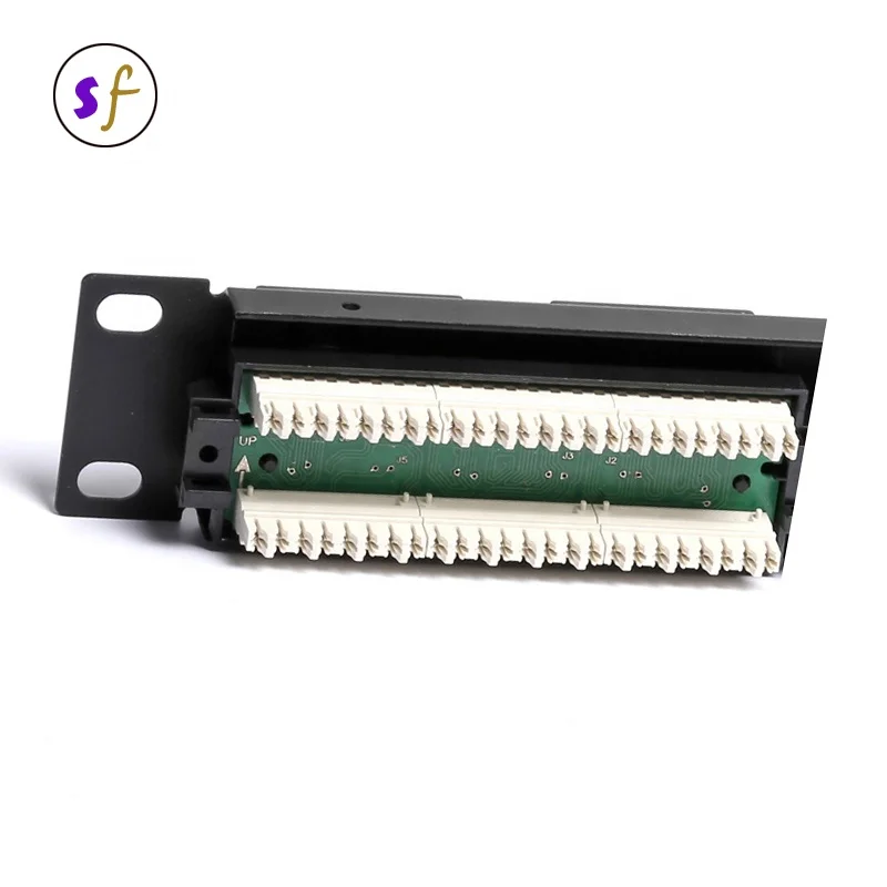 19 дюймов UTP cat5e 24 портовая