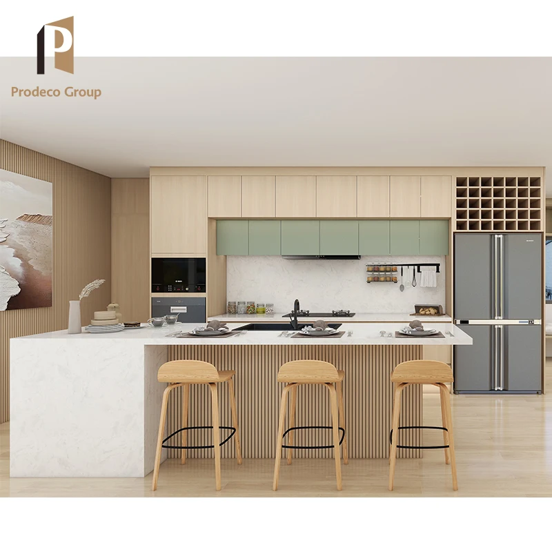Melamine Mdf Black Lacquer Wood Small Units Modular Kitchen Cabinet Furniture Custom Kitchen Cabinets