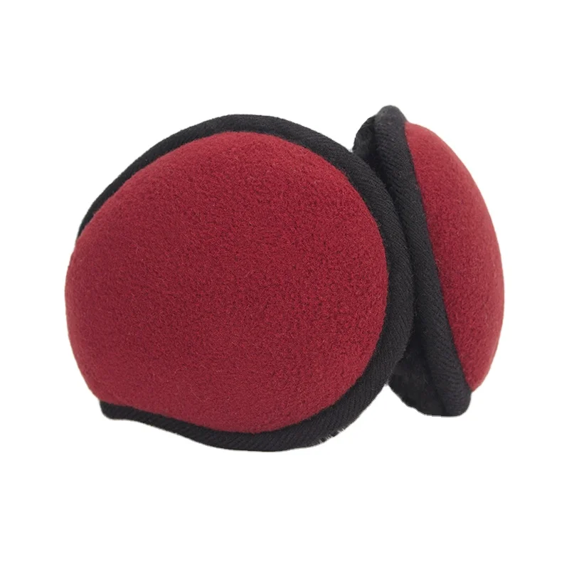 Зимние флисовые складные теплые плюшевые чехлы для ушей верховой езды наушники
