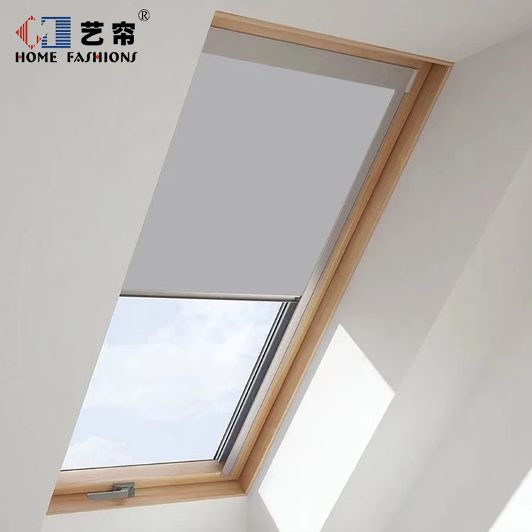 Yilian 2022 Hot Sale High Quality Motorized Mini Blinds Awning Roller Shades,roller Outdoor Acrylic Fabric Skylight,sun Room