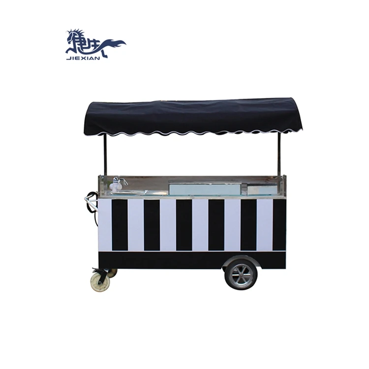 JX-CC180 Mobile Food Trucks Cart Mini Tornado