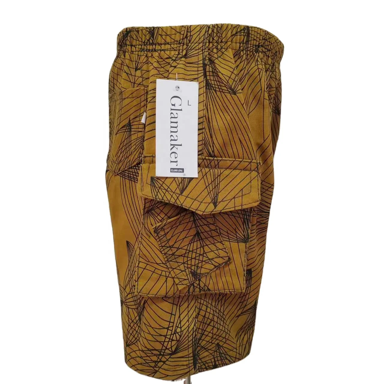 2023 Новое поступление M-486 хлопковые шорты-карго для мальчиков быстрая доставка Летние Повседневные детские шорты со средней талией из ткани