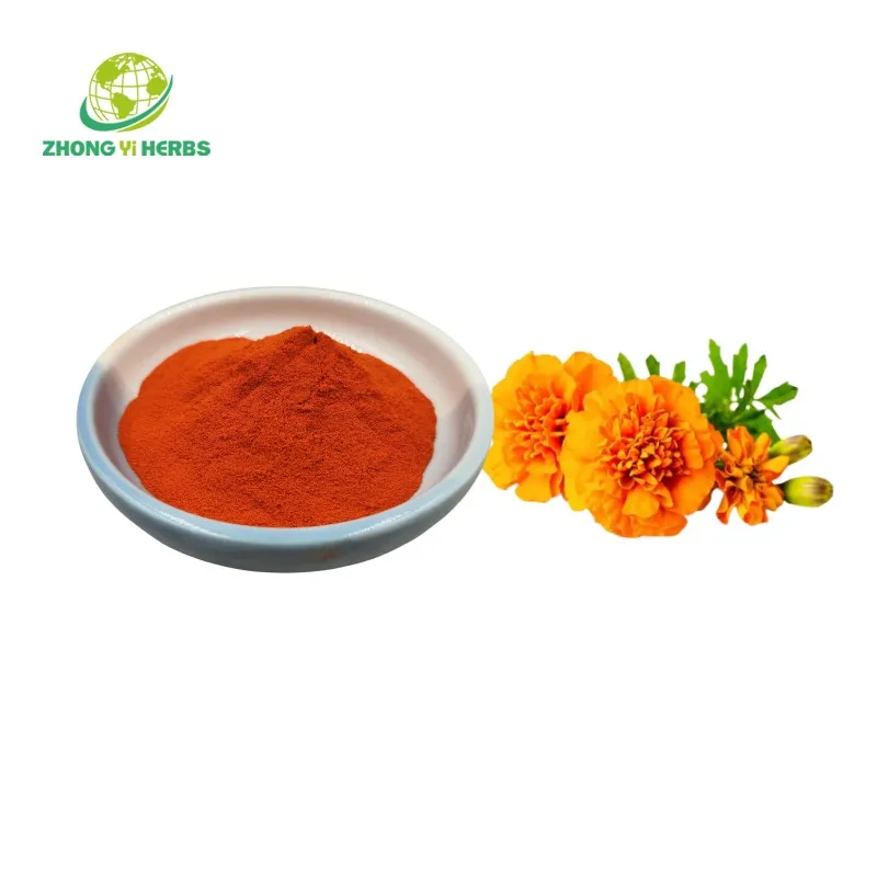 Natural Marigold Extract Lutein And Zeaxanthin 5% Lutein Powder For Eyes