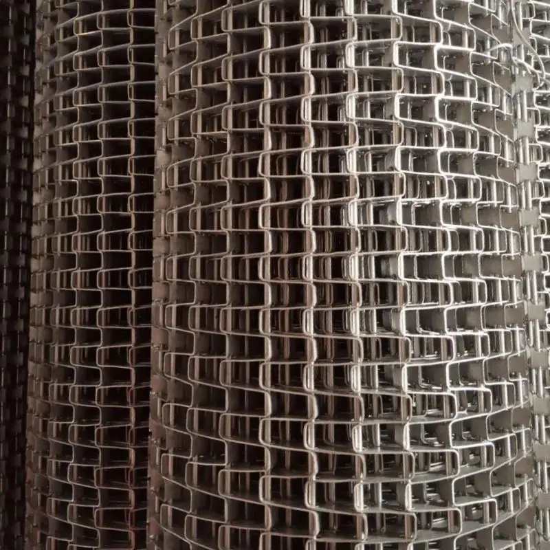 Metal honeycomb mesh conveyor belts Metal honeycomb mesh conveyor belts