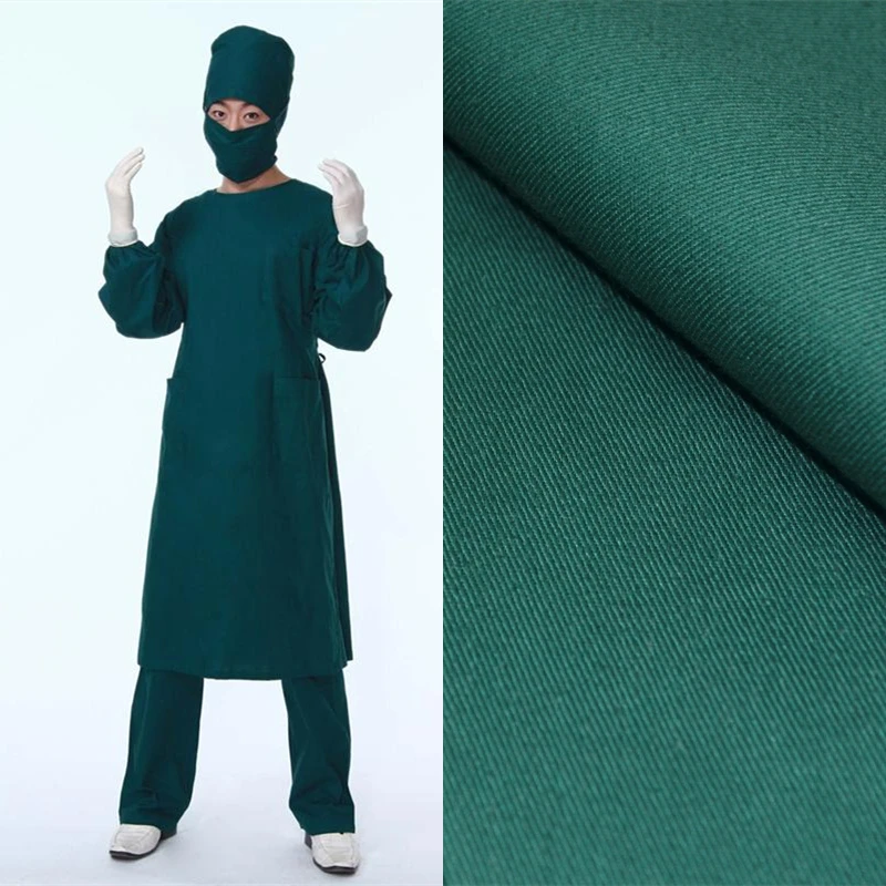 TC twill dyed uniform fabric used for school hospital nurse workers