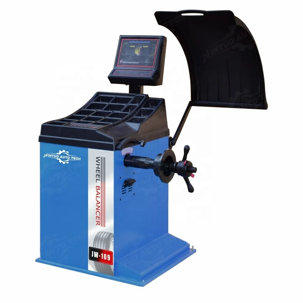 Semi-Manual Tire Changer & Wheel Balancer Machine Combo