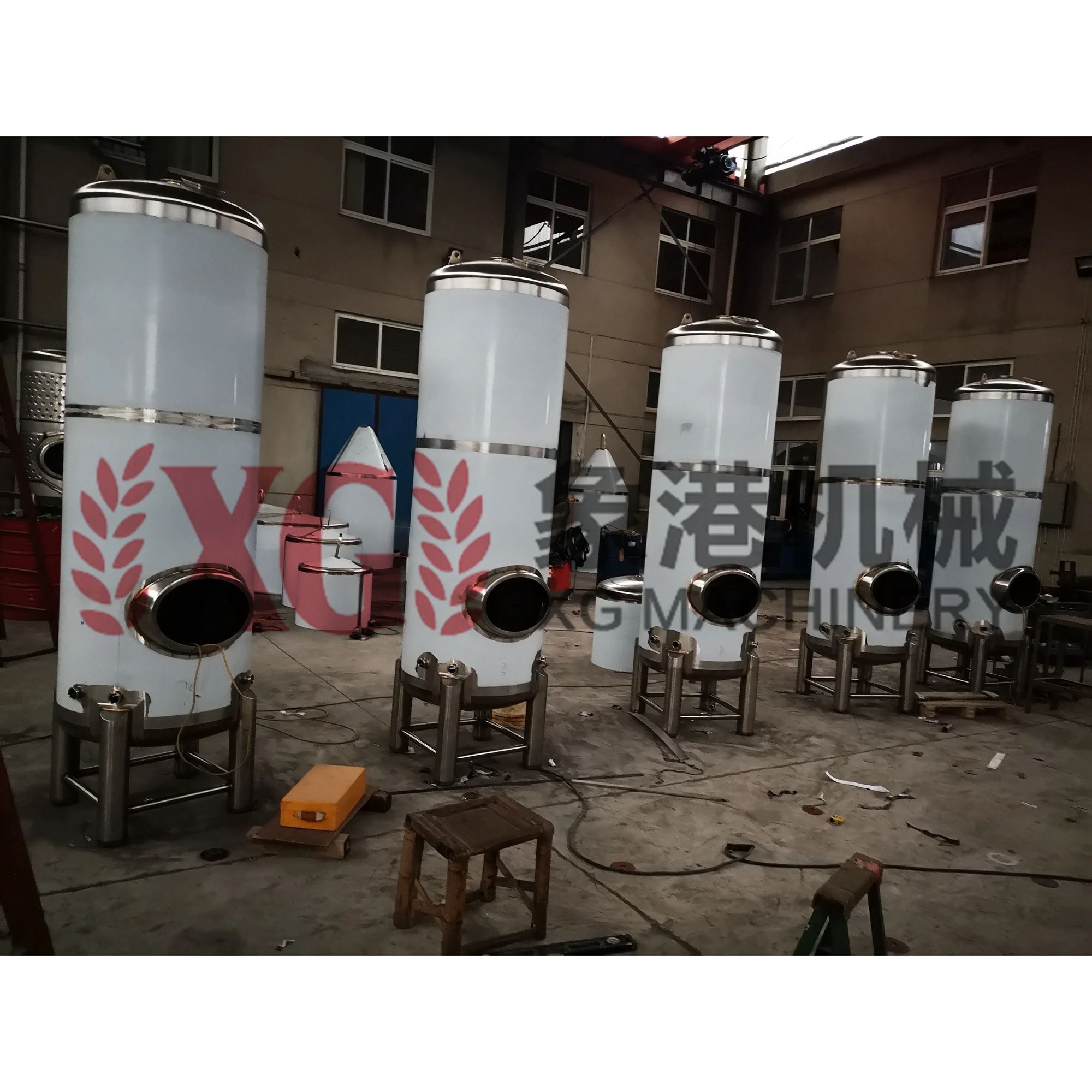  Однослойный резервуар для пива SUS brite 4000L 40HL с сертификацией