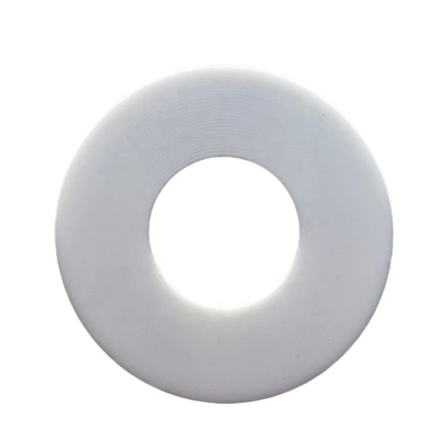 CNC Machining PTFE Plastic Flat Gasket Washer