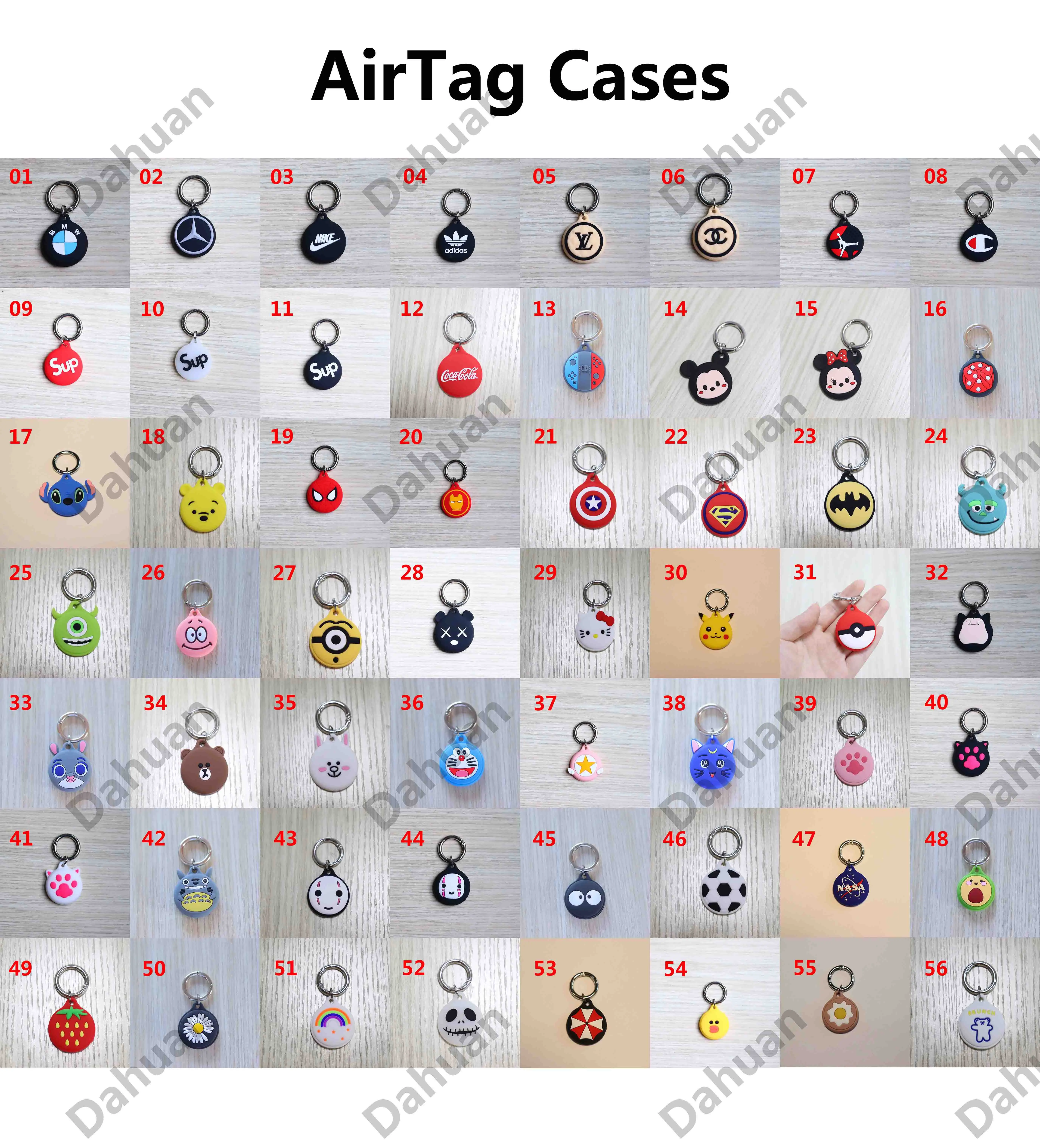 Портативный Силиконовый чехол для Apple Air Tag милый мультяшный Патрик с полным покрытием новый дизайн аксессуаров Airtag устройства
