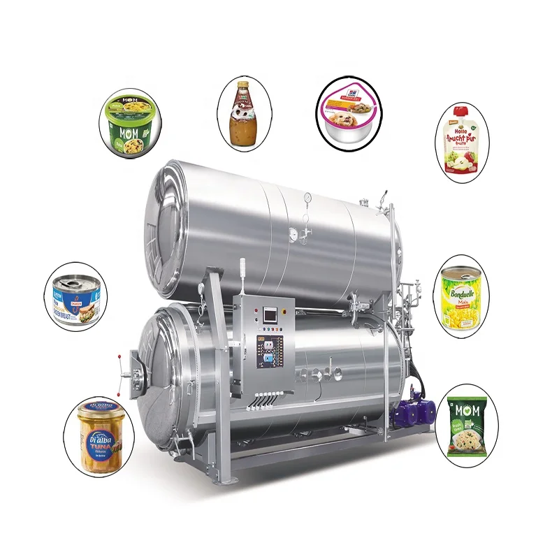 SUMPOT Food Retort Service Malaysia Industrial Autoclave Water Spraying Autoclave Retort Sterilizer