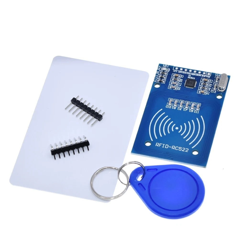 MFRC-522 RC-522 модуль S50 RC522 беспроводной IC RFID Фудань MFRC522 SPI писатель считыватель карты цепочка для ключей датчик наборы 13 56