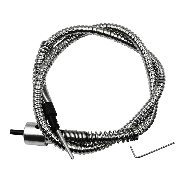 Lift mill handle accessories flexible shaft coupling electric rotary tool fits for drill and grinder chuck with handle