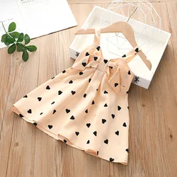Girls Summer Korean Style Slip Dress Kids Little Princess Skirt New Thin Beach