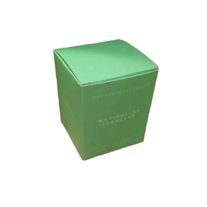 Professional printing logo custom paper box durable cardboard box candle gift boxes for candles jar cup bottle packaging