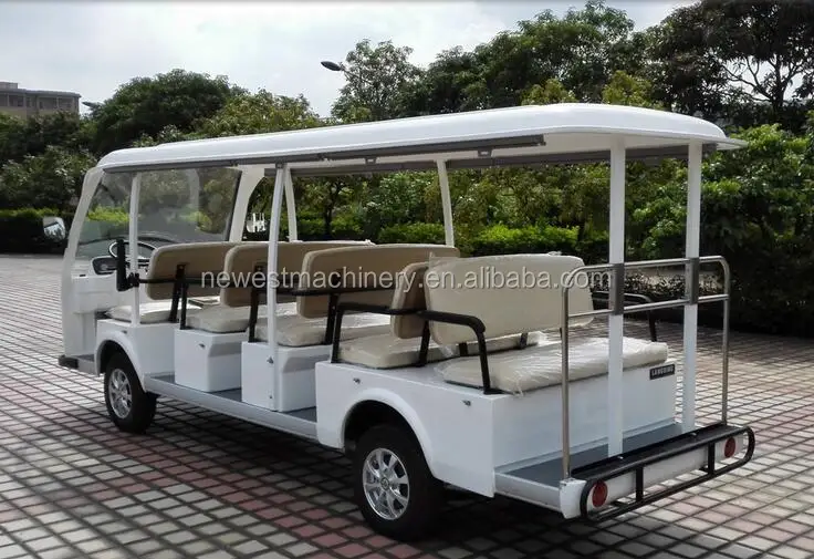 Steering flexible 8 passengers electric tourist car tourist coach