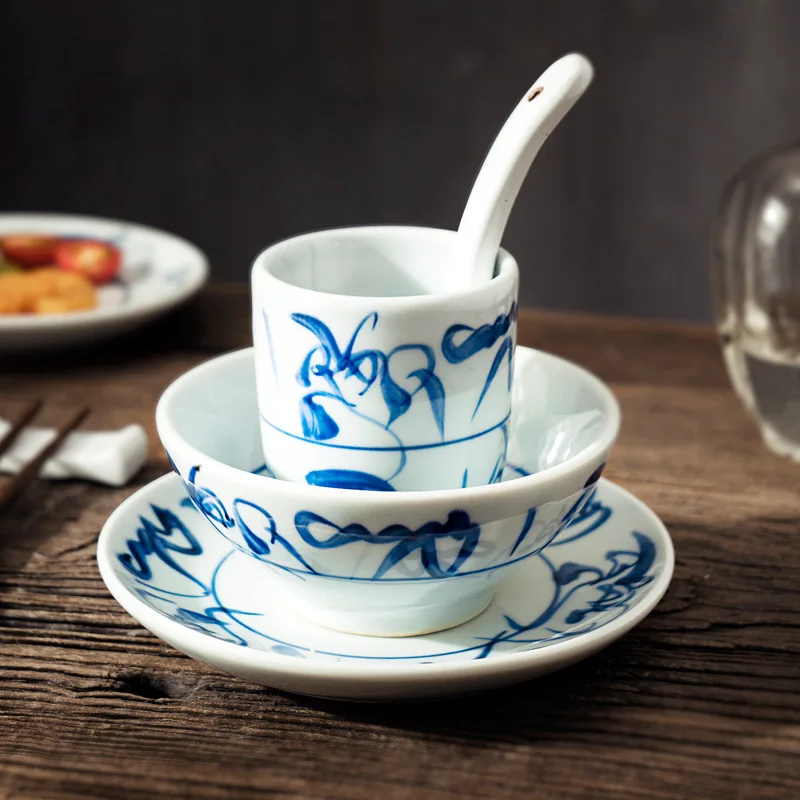 Factory Stocked White dish Ceramic Plate spring bowls porcelain dinner sets dinnerware for hotel