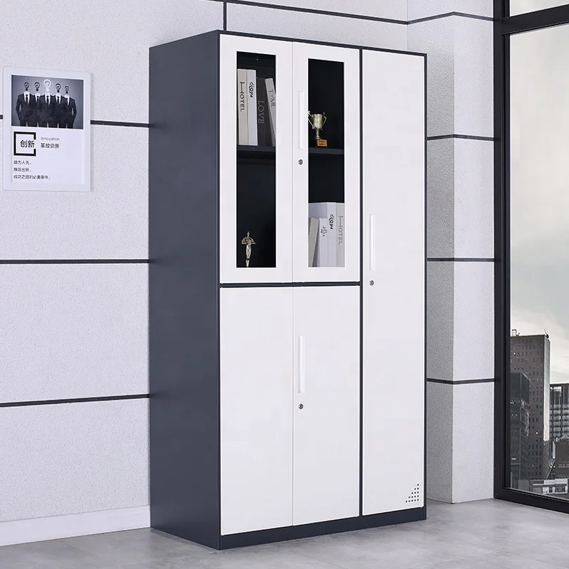 Office Filing Cabinet Furniture Customized Modern Metal Locker Storage Cabinet for School Office Furniture Armoire De Bureau
