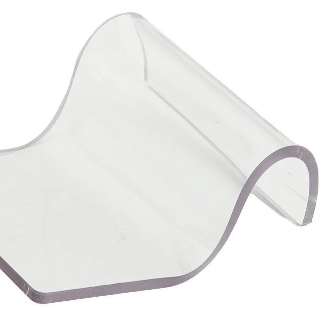 Polycarbonate plate profile processing/cutting/thermoforming according to the drawing production processing