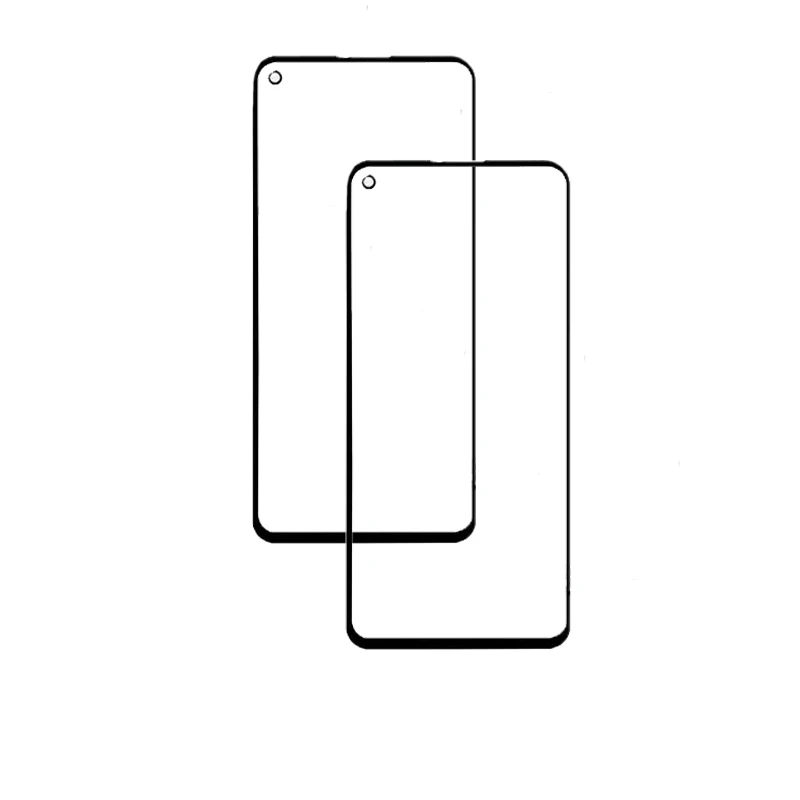 Outer Screen For Huawei P10 P20 Pro P30 P40 Lite E 4G 5G Front Touch Panel LCD Display Screen Glass With OCA  Repair Part