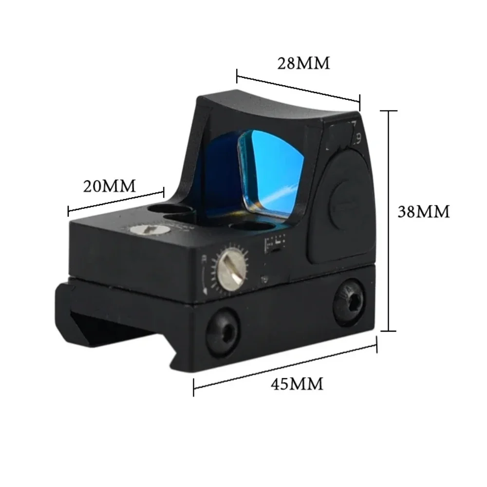 SYQT RMR Red Dot Reflex Sight for Competitive Sports and Hunting