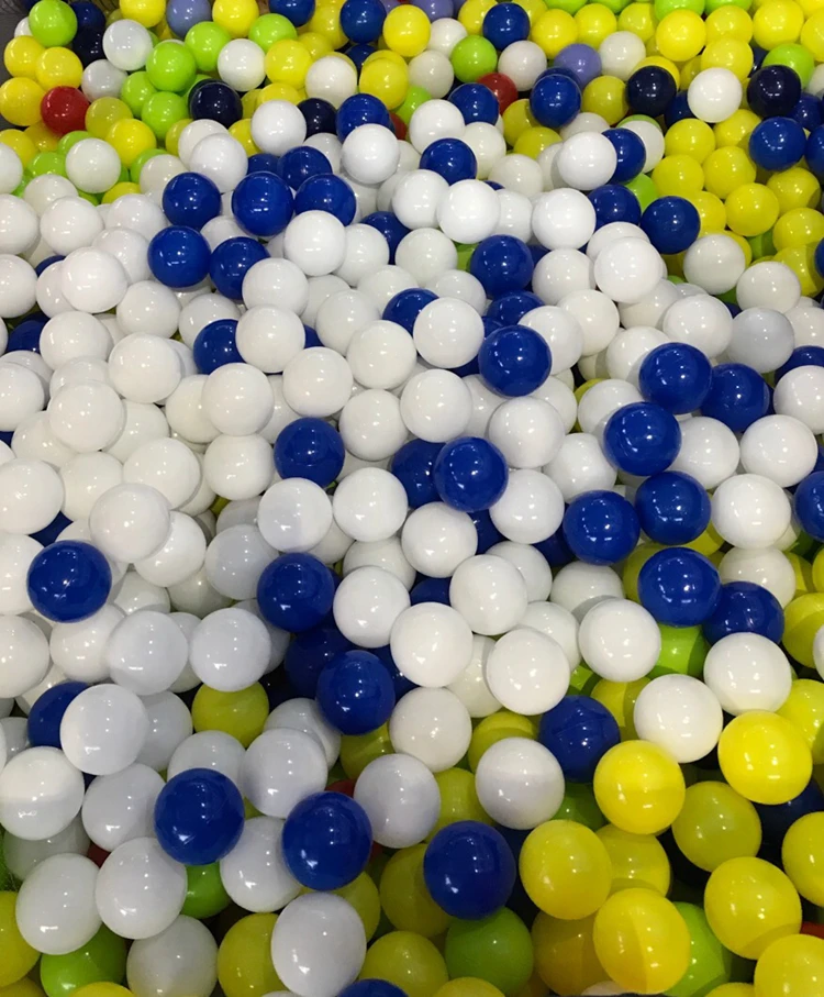 
Selling Custom Color 8Cm Eco-Friendly Soft Small Plastic Balls For Ball Pit 