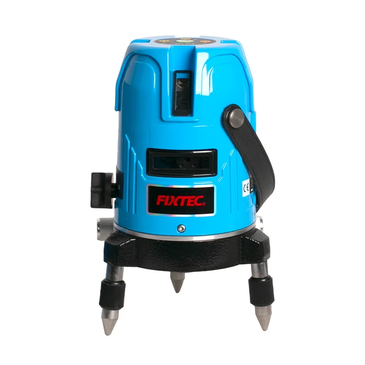 FIXTEC Power Tools  Red Line Laser Level with 5 Lines  8 Points  IP54