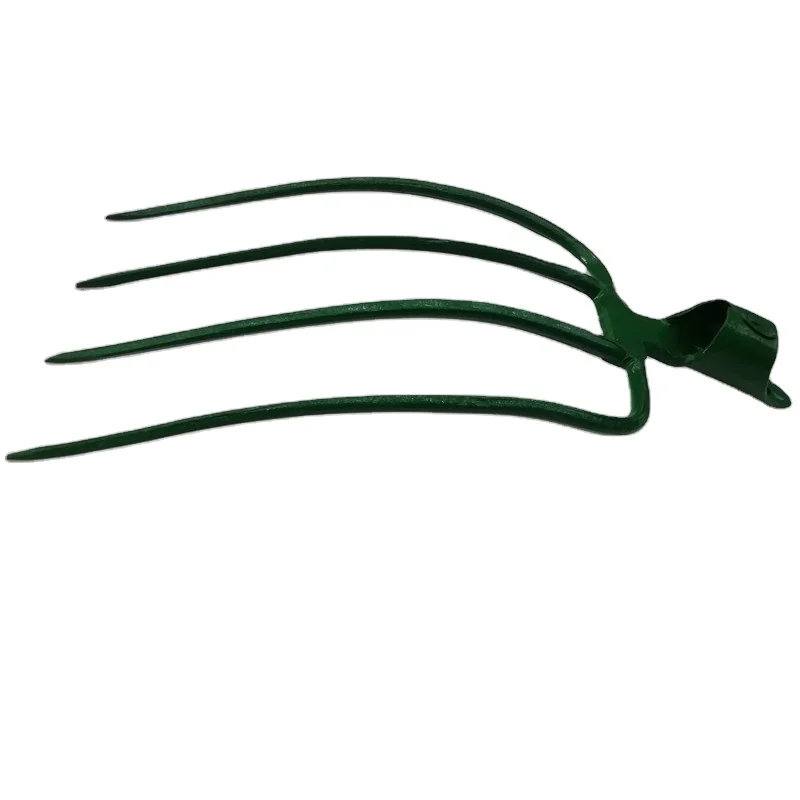 Factory price high strength Garden Fork Farming fork four Teeth Spading  Forged Fork