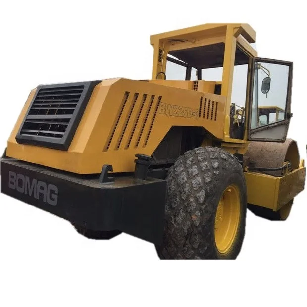 Good Quality Used BOMAG BW225D-3 Road Roller in Cheap Price Second Hand BOMAG BW225D-3 Compactor
