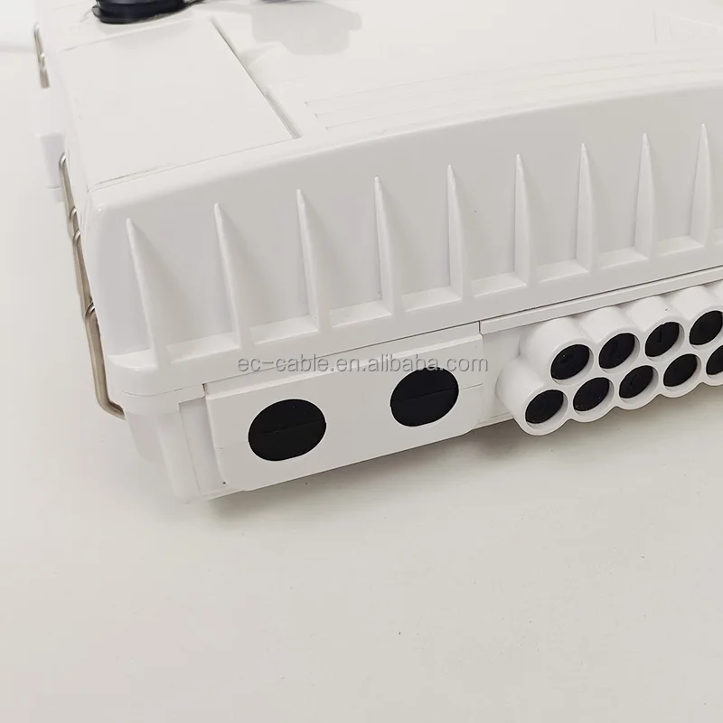 IP65 Water-proof Ftth 16 Way Fiber Optic Distribution Box with  Fiber PLC Splitter-Mini Plug-in module or  Bare Fiber type PLC