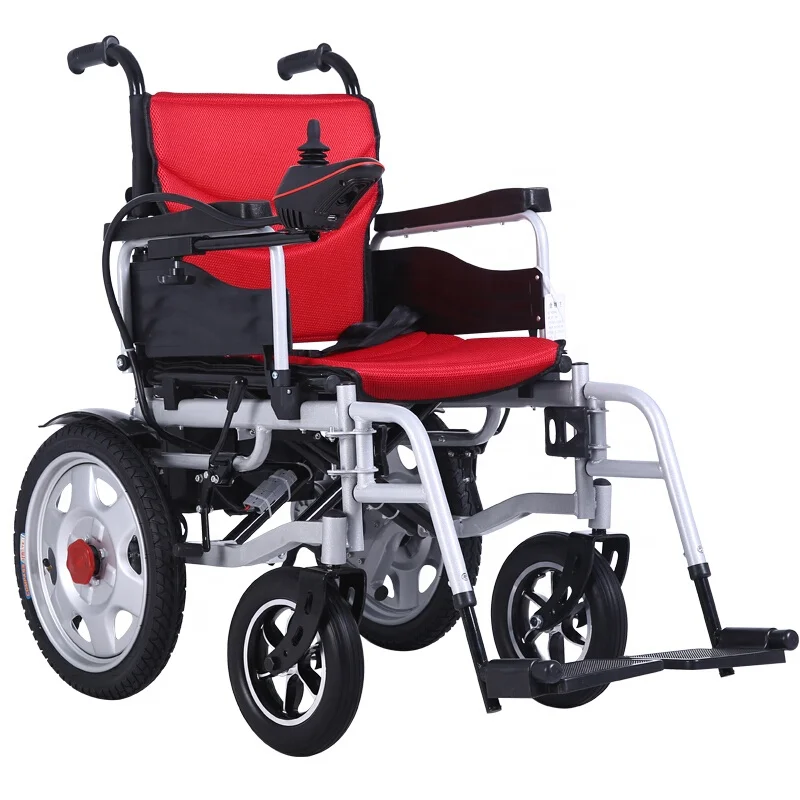 Lightest model airline approved and easy for aviation travel portable and foldable motorized electric wheelchair